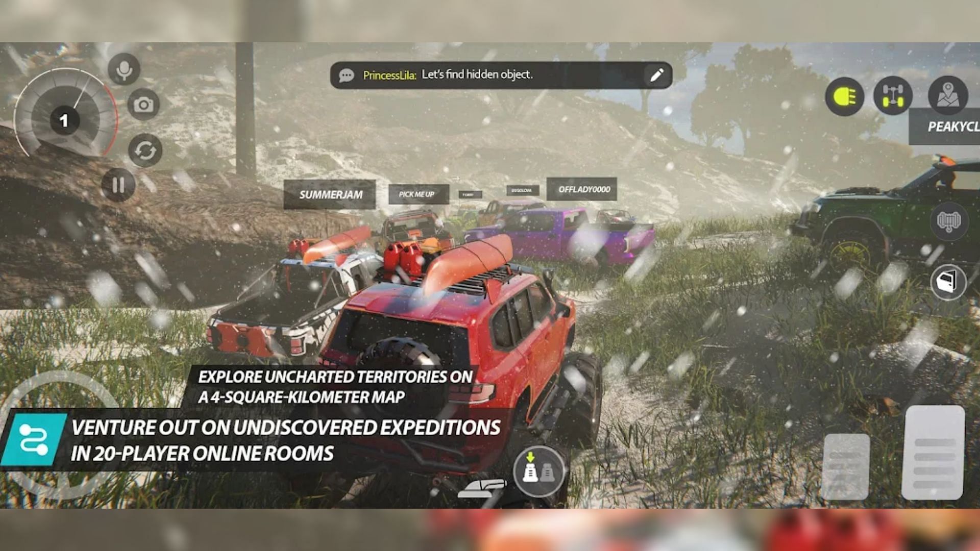 Offroad League is one of the best racing games in offroad category (Image via Rooster Games)